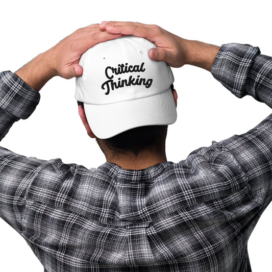 Critical Thinking Dad Hat