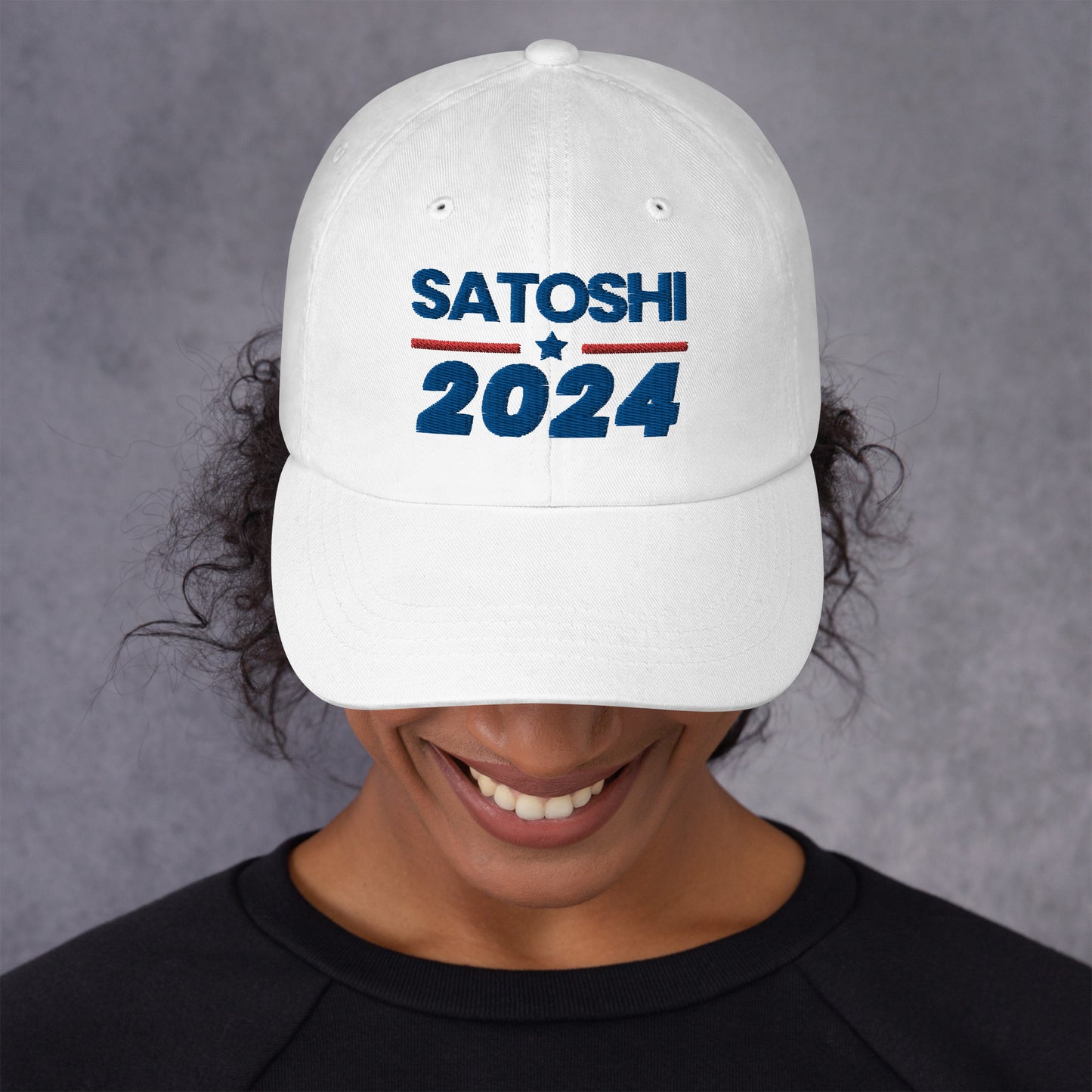 Satoshi 2024 Classic Campaign Dad hat by ImmtuableType