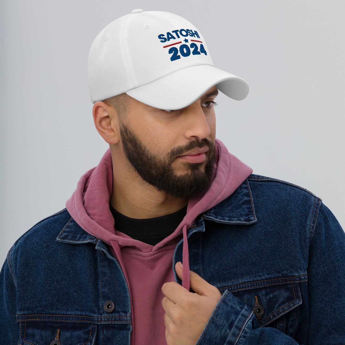Satoshi 2024 Classic Campaign Dad hat by ImmtuableType