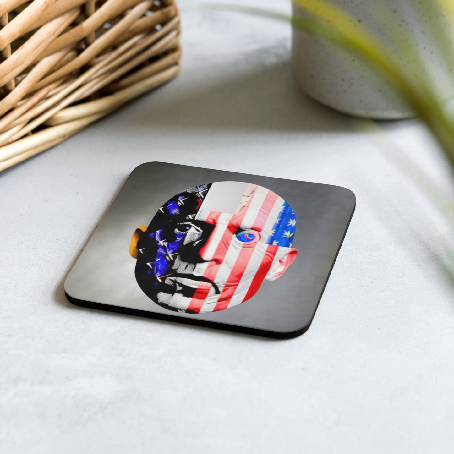 Dissent - Cork-back coaster