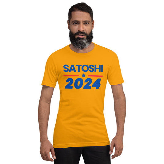 Satoshi 2024 Classic Campaign Tee by ImmutableType