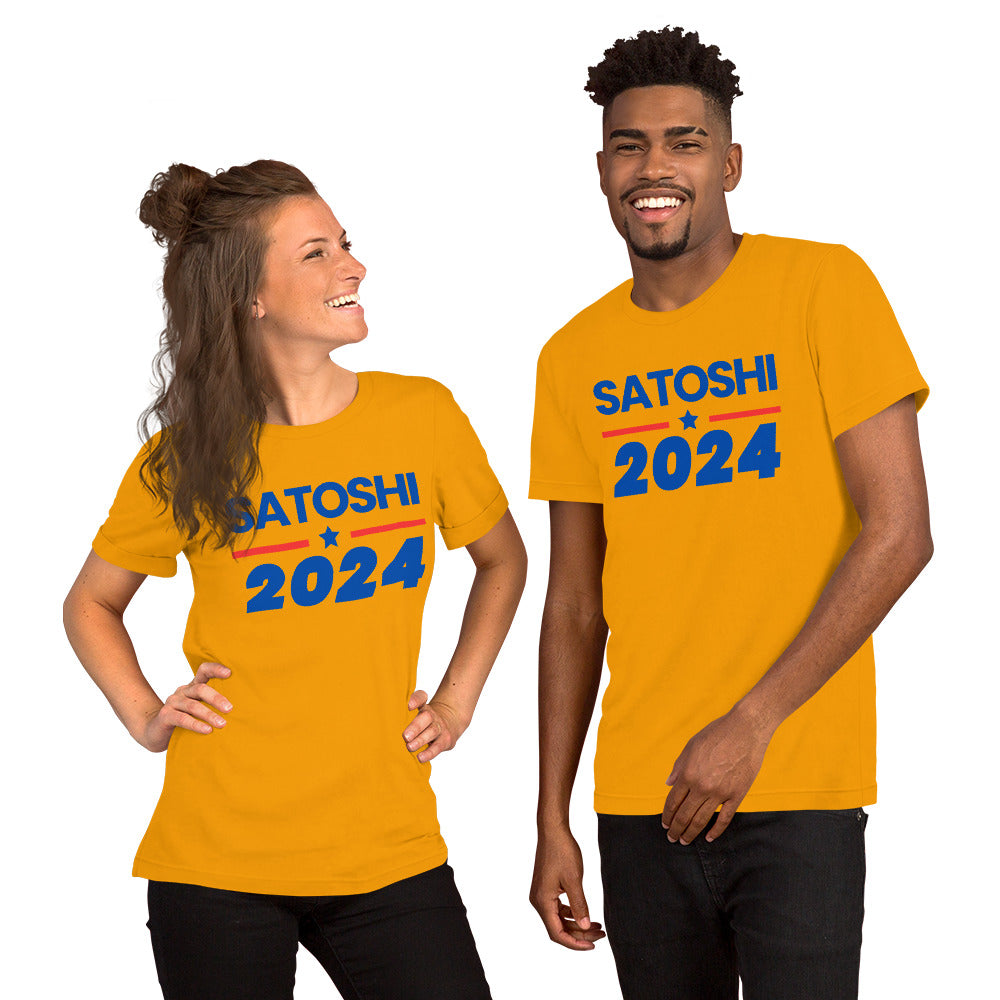 Satoshi 2024 Classic Campaign Tee by ImmutableType