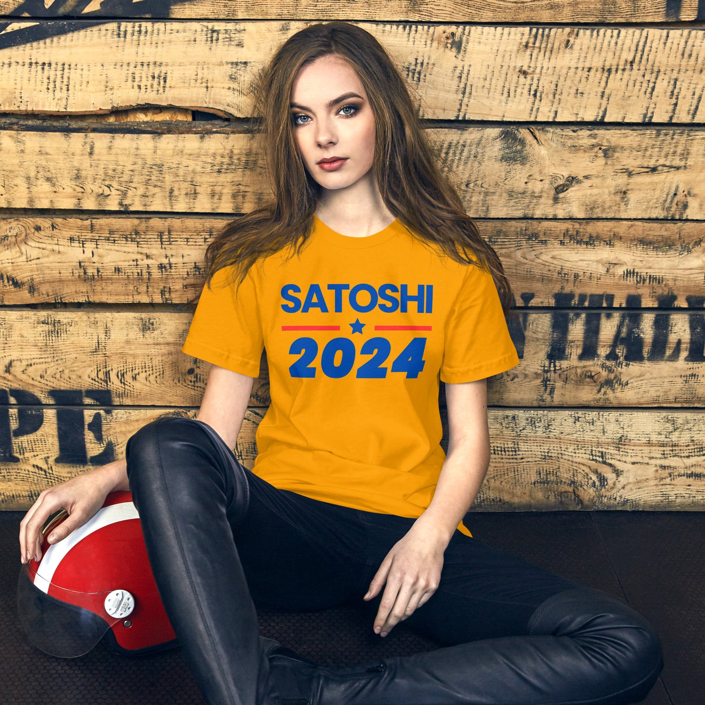 Satoshi 2024 Classic Campaign Tee by ImmutableType